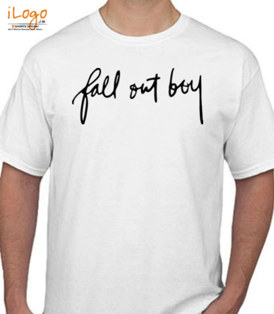 Boy Fall-Out-Boy-signeture T-Shirt