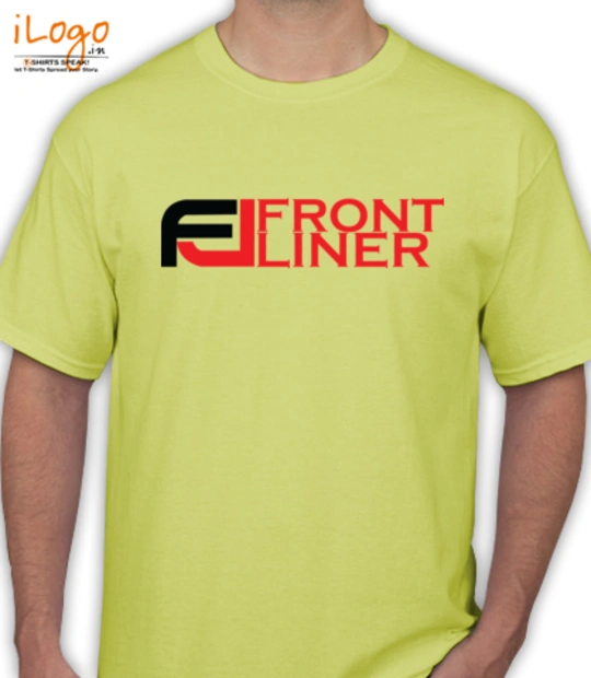 Yellow cartoon character Frontliner T-Shirt