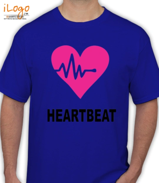 HEARTBEAT breck HEARTBEAT-PINK T-Shirt