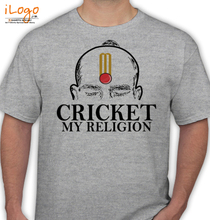 cricket is my religion t shirt