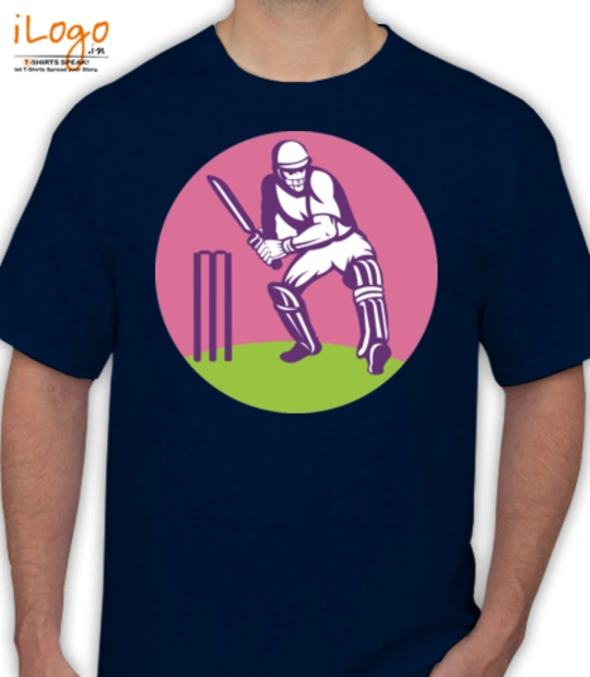 Cricket Royalty-Free-Pink-Cricket T-Shirt