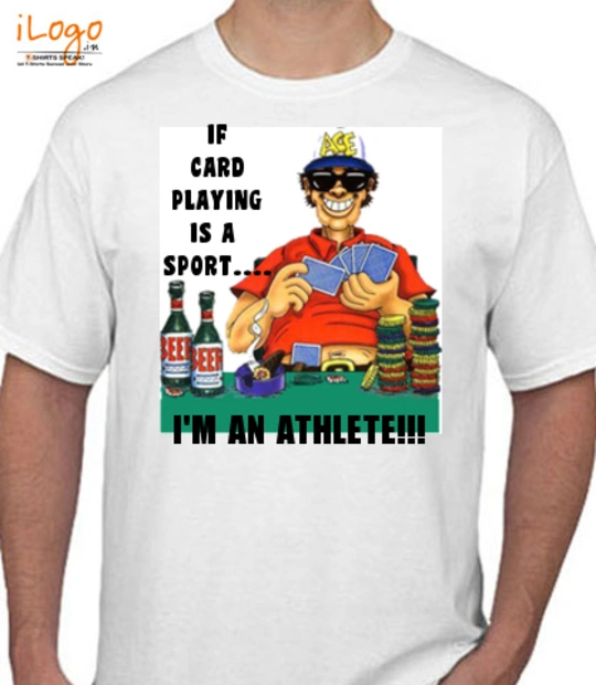 T sHIRT CARD-PLAYER T-Shirt