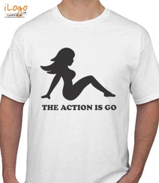 Action t shirts/ Fu-Manchu-THE-ACTION-IS-GO T-Shirt