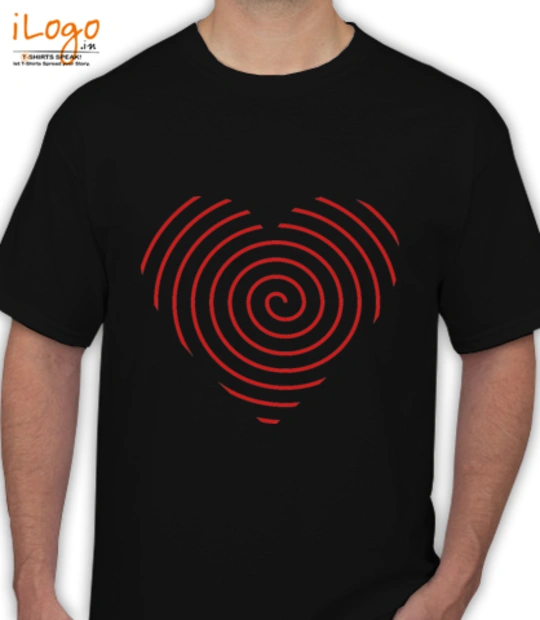 Band HEART-SPIRAL-HEART T-Shirt