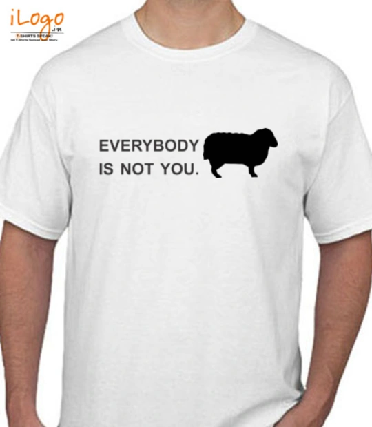 You black-sheep-every-budy-is-not-you T-Shirt