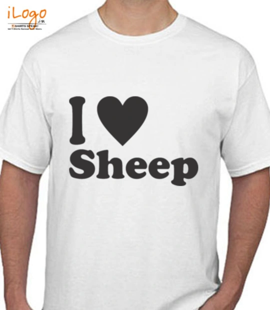 Black products black-sheep-i-love-sheep T-Shirt