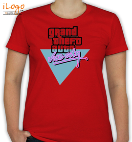 Gta-vice-city6 Personalized Women's Cotton T-Shirt at Best Price