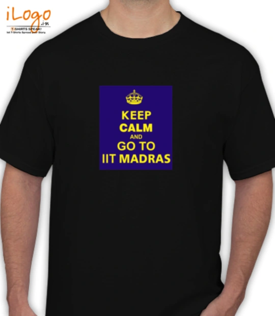 IIT Madras keep-calm-and-go-to-iit-madras T-Shirt