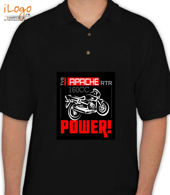 Design Apache-RTR-TVS T-Shirt