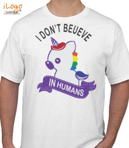 Lol i-don%t-believe-in-humans T-Shirt