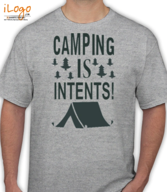 Lol camping-is-intenst-% T-Shirt