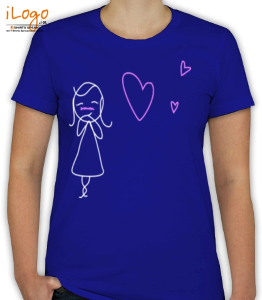 Tee Lover-girl-pink T-Shirt