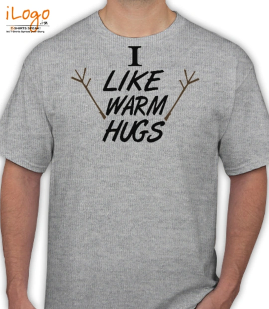 Loud I-Like-Warm-Hugs T-Shirt