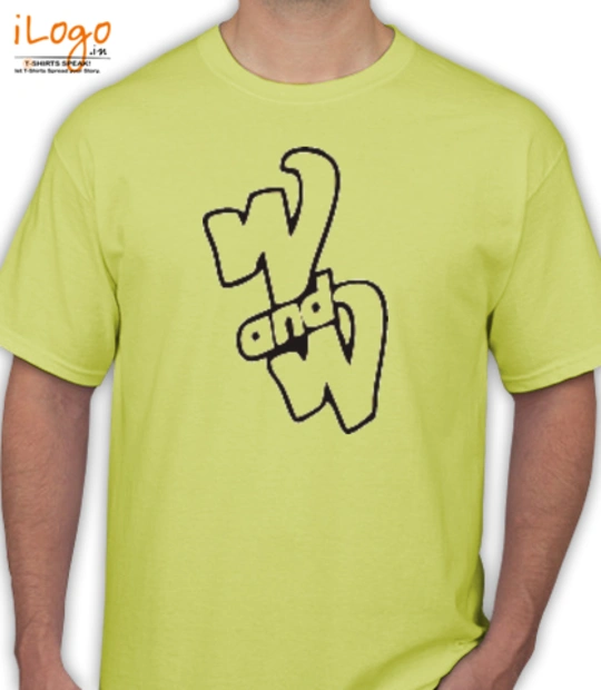 Yellow cartoon character W-%-W T-Shirt