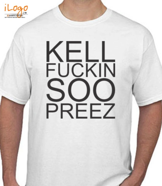 WHITE APPRON Enter-Shikari-KELL-FUCKIN-SOO-PREEZ T-Shirt