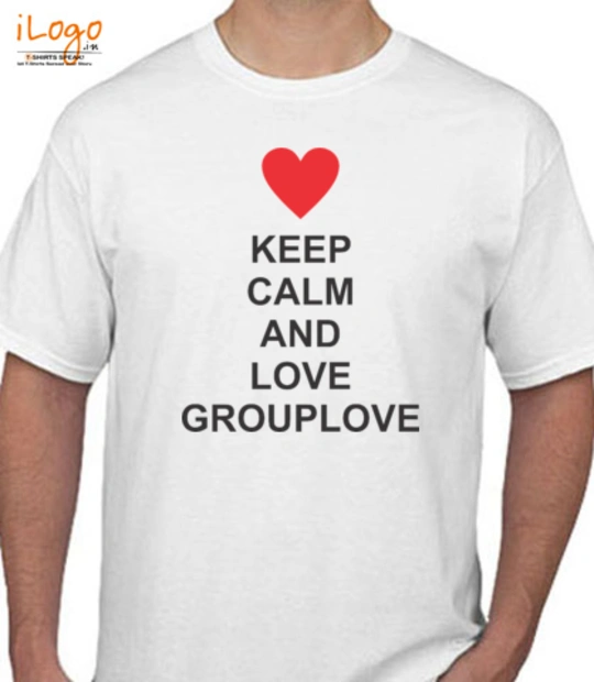 Keep calm t shirts/ Grouplove-KEEP-CALM T-Shirt