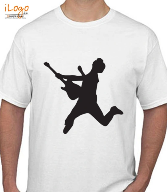 Bands Guitar-MUSION-CLIPART-MALE T-Shirt
