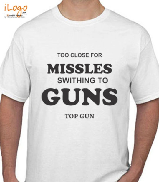 GUN top-gun-tees T-Shirt