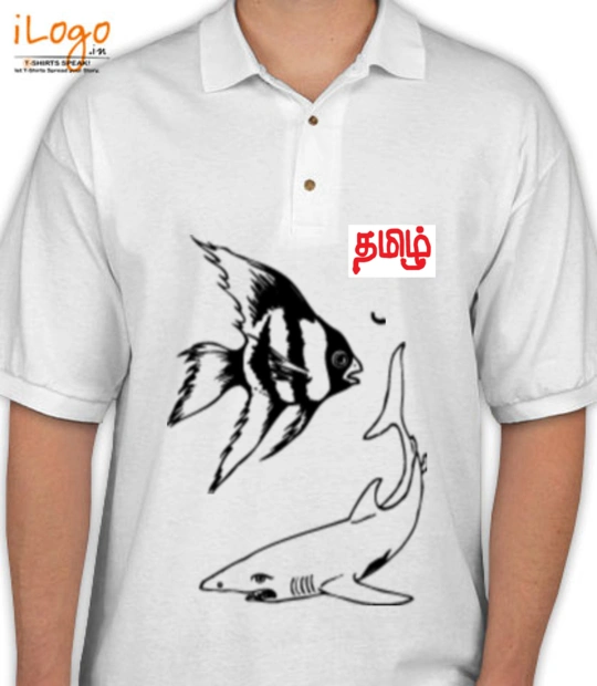 Shm TAMIL-FISH T-Shirt