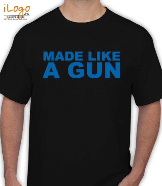 ROYAL Gun-Tee-Royal-Enfield T-Shirt