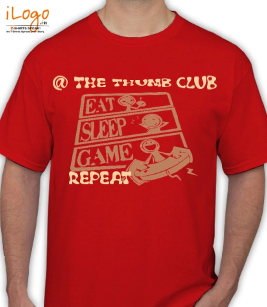 Tshirts Gaming-Routine T-Shirt
