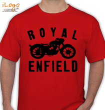 Biker royal-enfield- T-Shirt