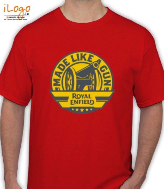 T sHIRT Royal-Enfield-Logo-Design-Crest-Monogram-motorbike T-Shirt
