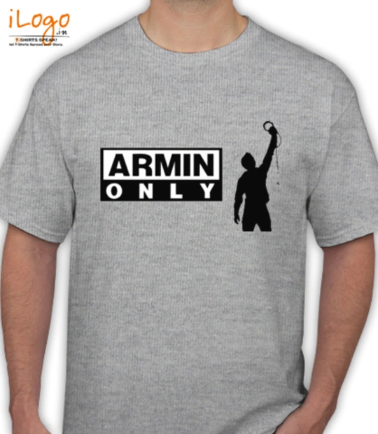 Armin van Buuren armin-only-grey T-Shirt