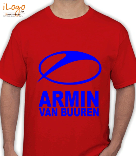 Armin van Buuren Armin-Van-Buuren-red T-Shirt