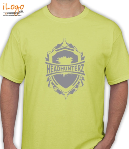 Headhunterz Headhunterz-yellow T-Shirt
