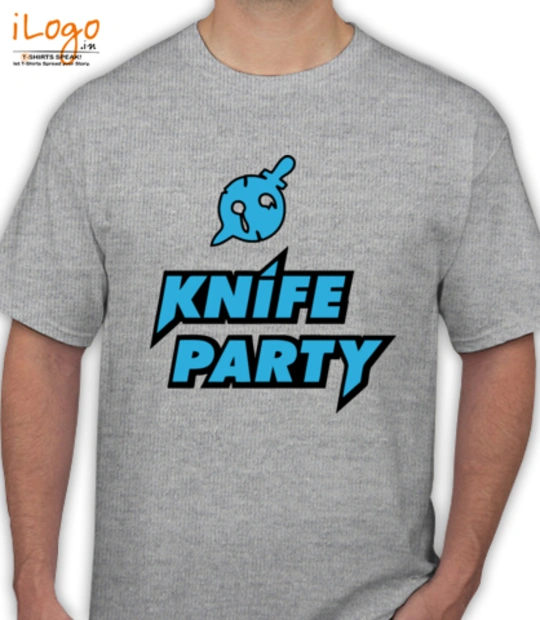 Knife Party knife-party-blue T-Shirt