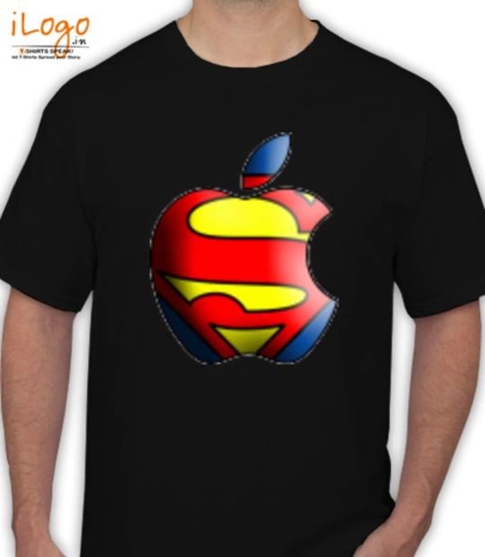 Tee SUPER-MAN-APPLE T-Shirt