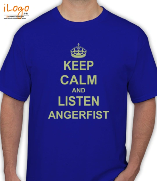 RF angerfist-keep-calm T-Shirt