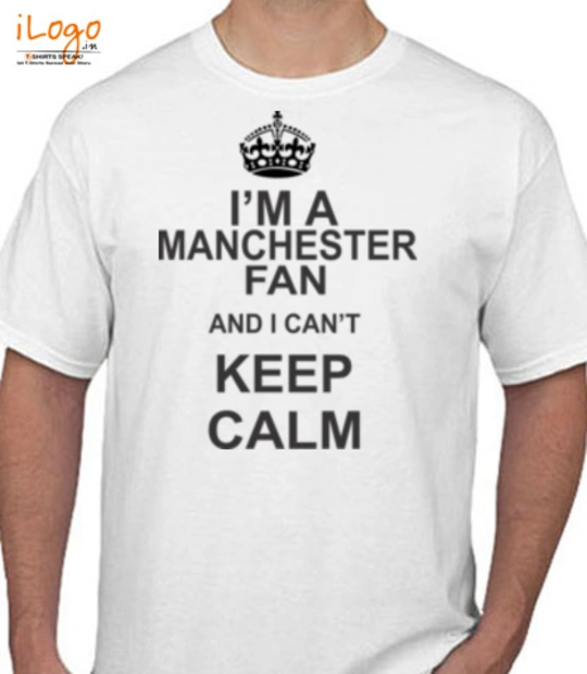 Manchester keep-calm-i-am-manchester-united-fan T-Shirt