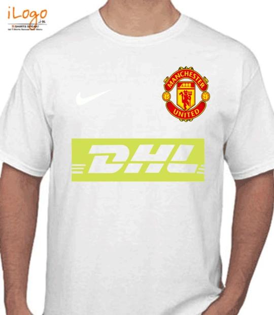 Football manchester-united-dhl-t-shirt T-Shirt