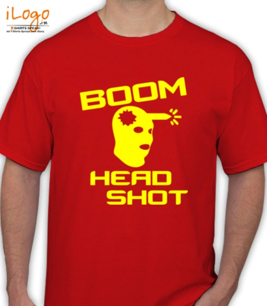 BOOM FACE boom-head-shot T-Shirt