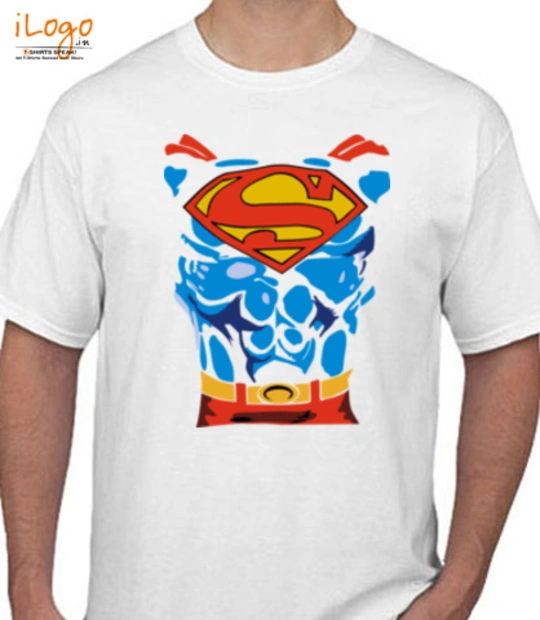 SuperMan muscle-superman-costume-shirt-t T-Shirt