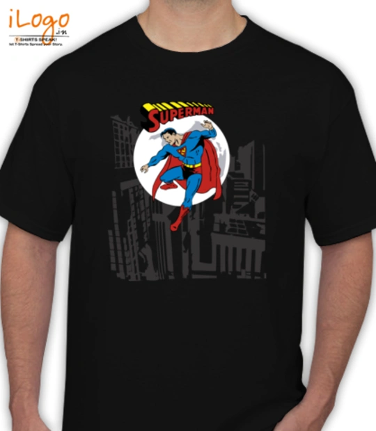 SuperMan kidsville-superman-t-shirt T-Shirt