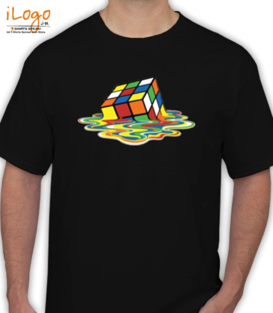 melting-rubix - T-Shirt