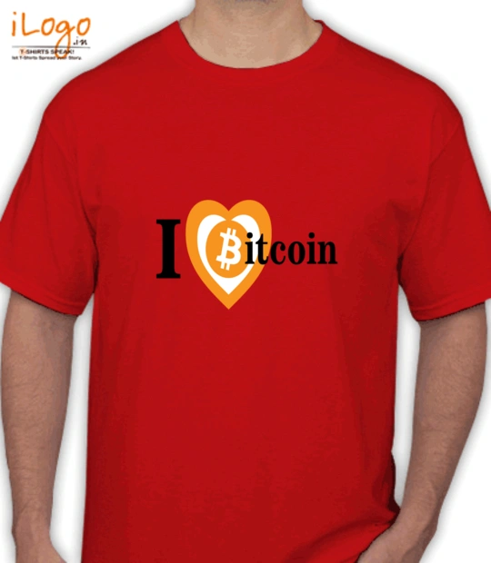 Friendship Day I-Love-Bitcoin T-Shirt