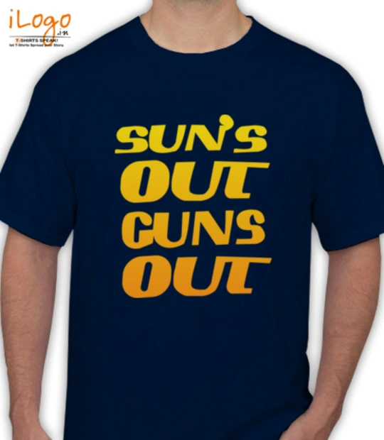 GYM  sun-out-guns-out T-Shirt