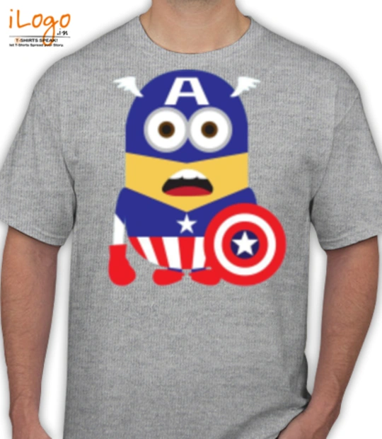 One in a minion cpt-america-minion T-Shirt