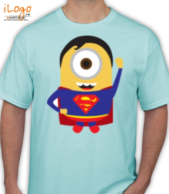 Minion t shirts/ minion-superman T-Shirt