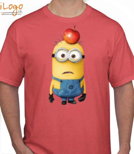 Minion t shirts/ apple-minion T-Shirt