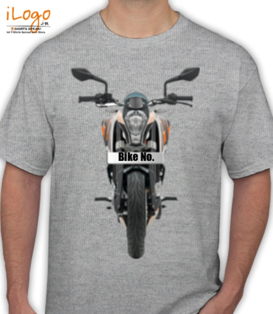 Bike Numbered KTM-Personalised T-Shirt