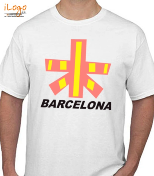 Football BARCELONA-FLAG T-Shirt