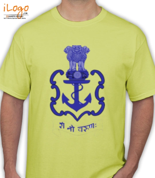  Indian-Navy-crest T-Shirt