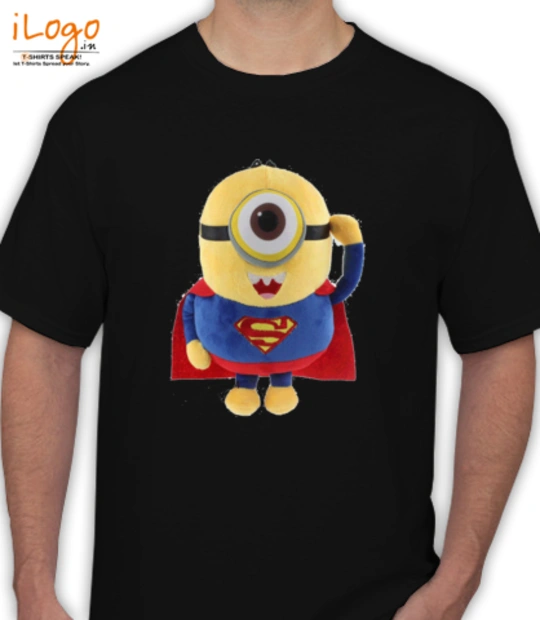 Minion superman-front-clear T-Shirt