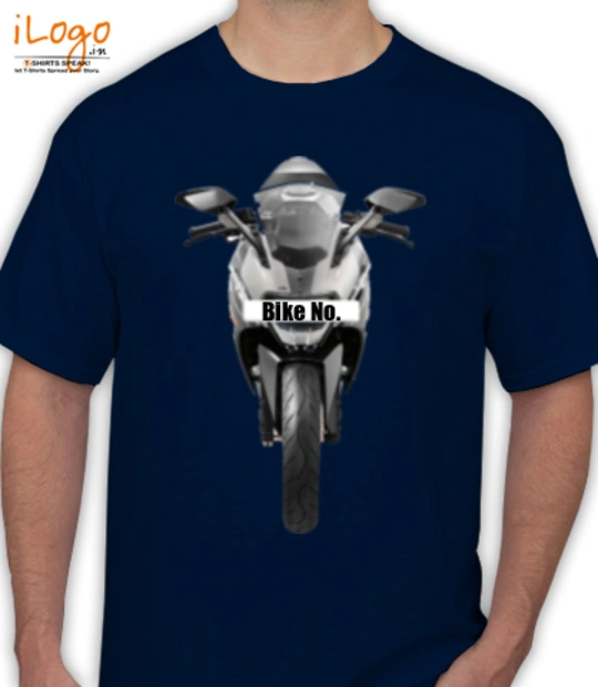 Bike Numbered Grey-KTM-Personalised T-Shirt