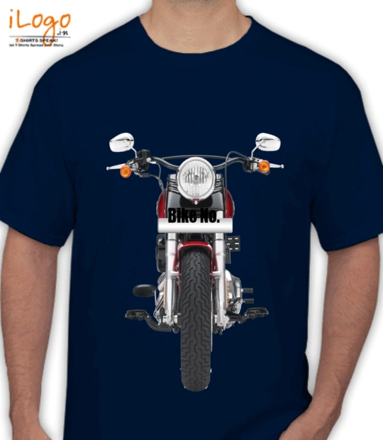 Biker-Personalised-number - T-Shirt